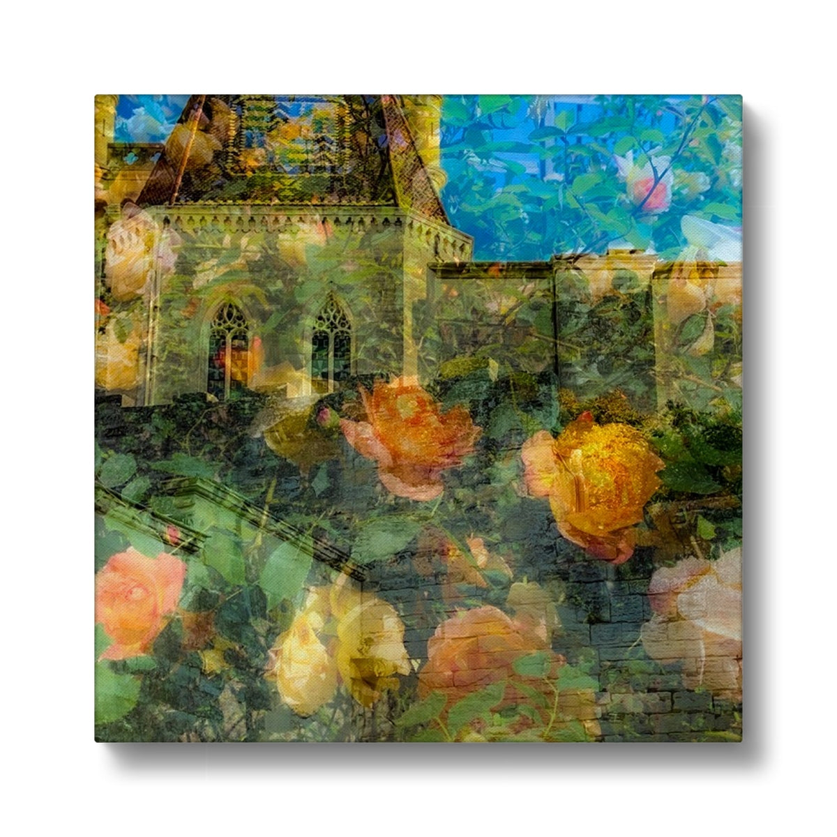 Uzes castle - Canvas