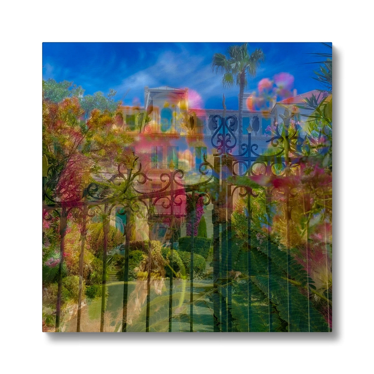 Palace in Cannes - Canvas