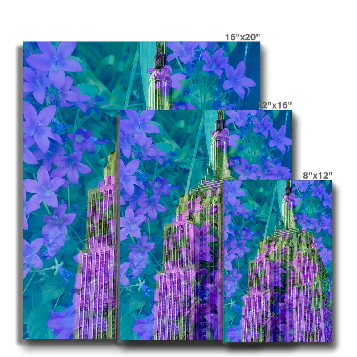 Empire State Purple - Canvas