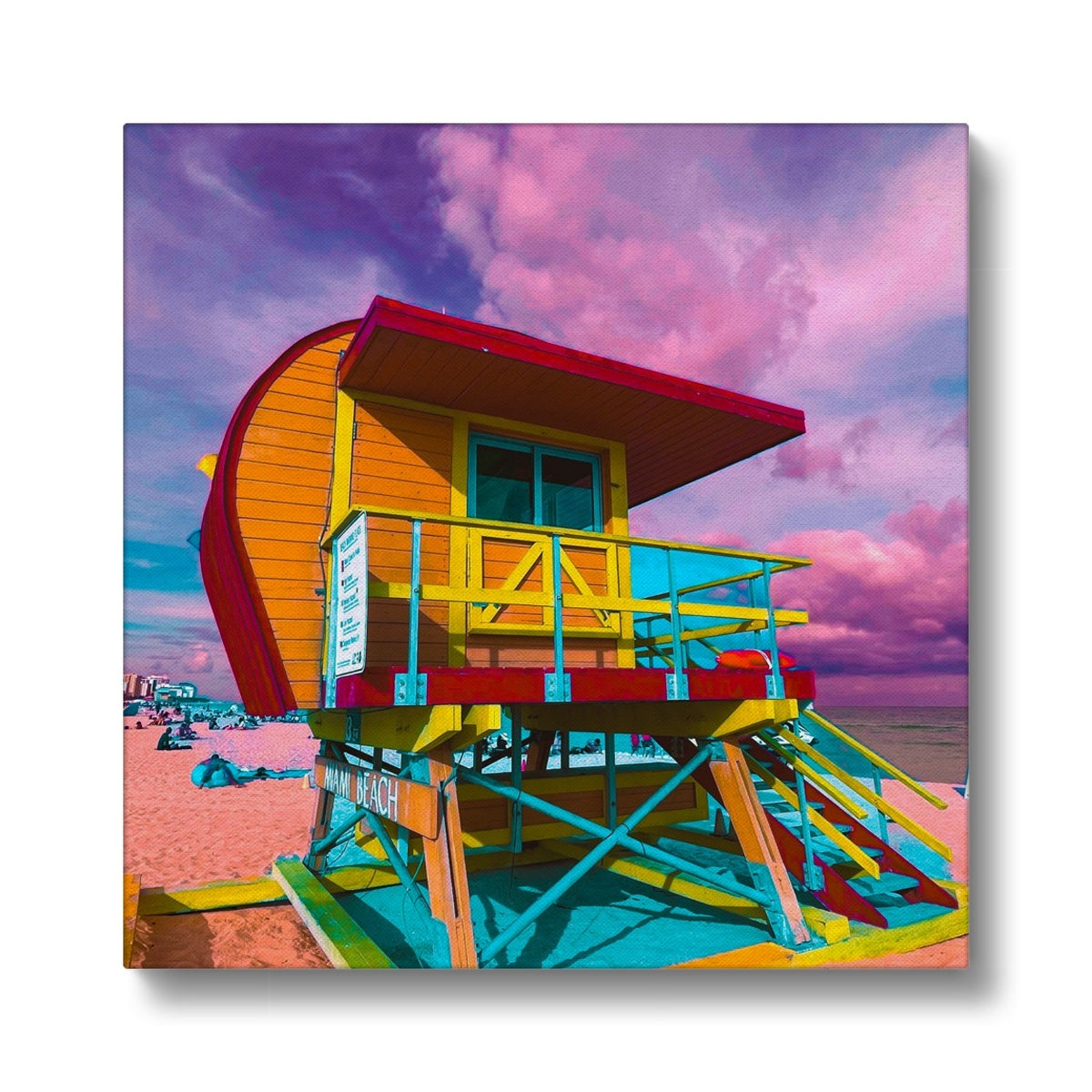 Miami Beach 2 - Canvas