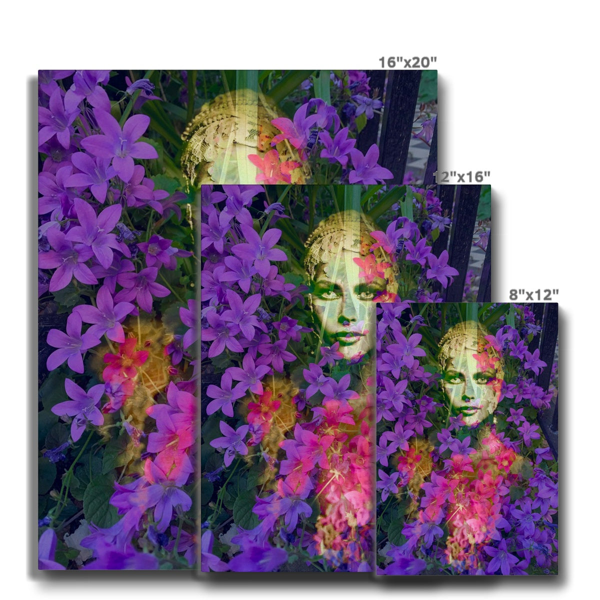 Woman Purple - Canvas