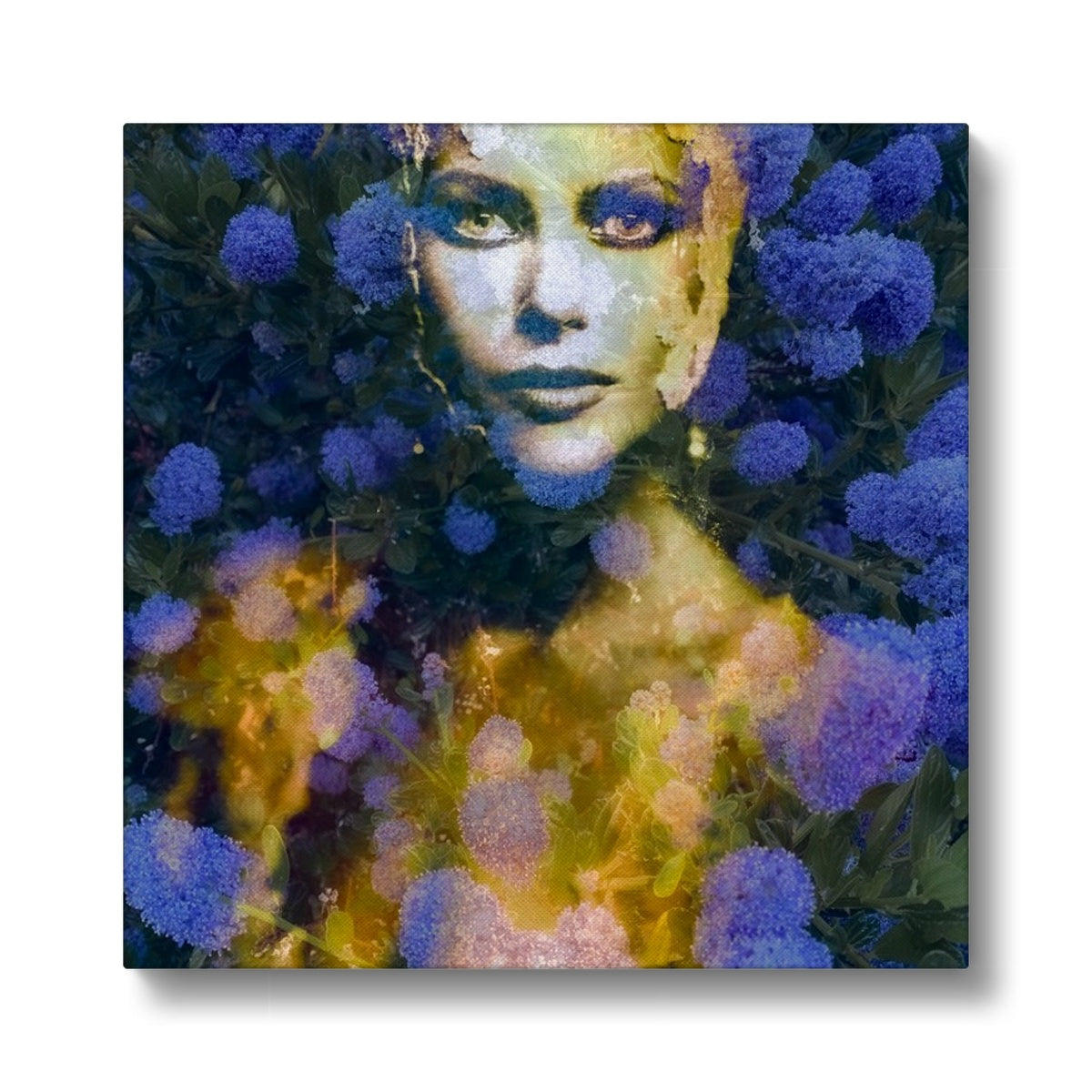 Woman Blue - Canvas