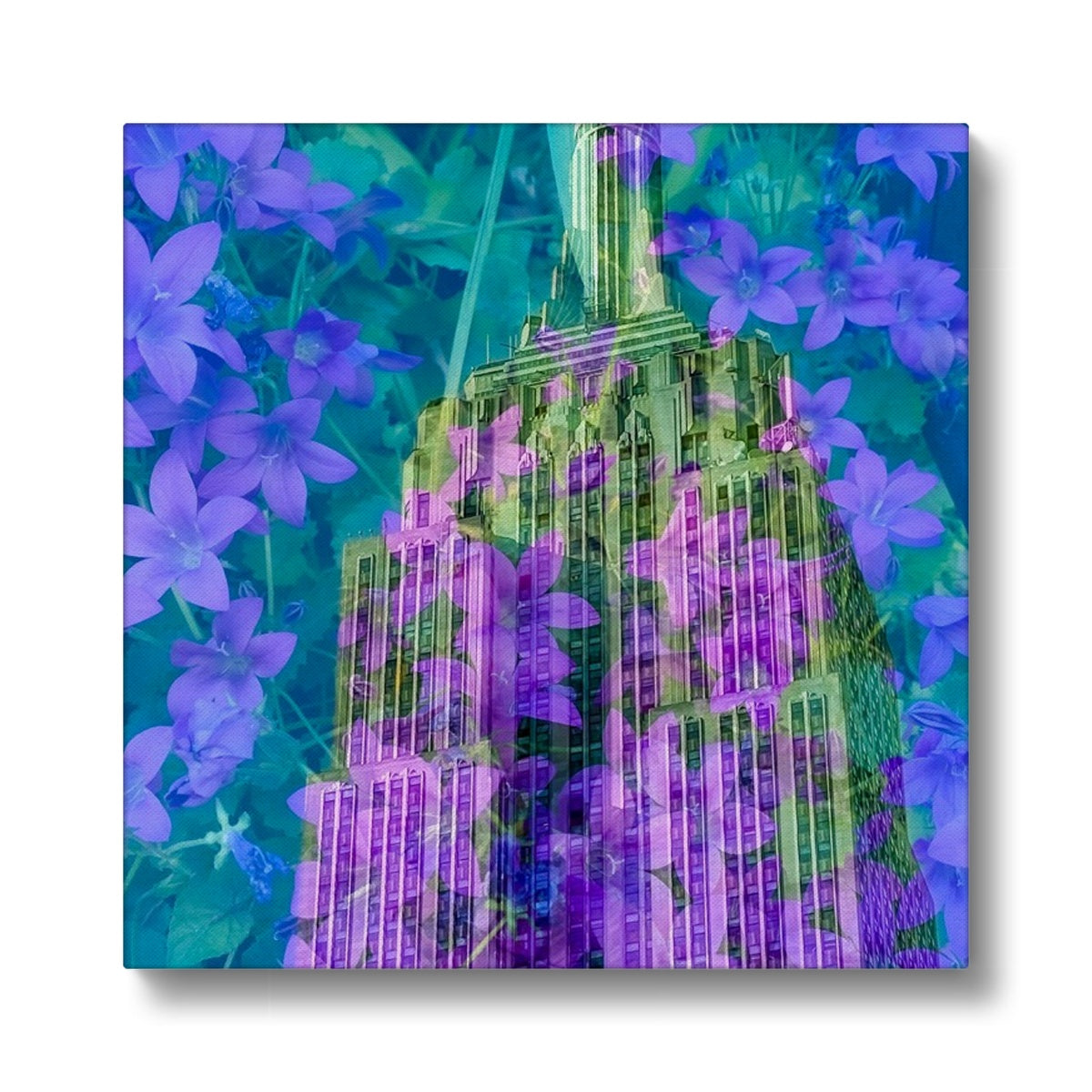 Empire State Purple - Canvas