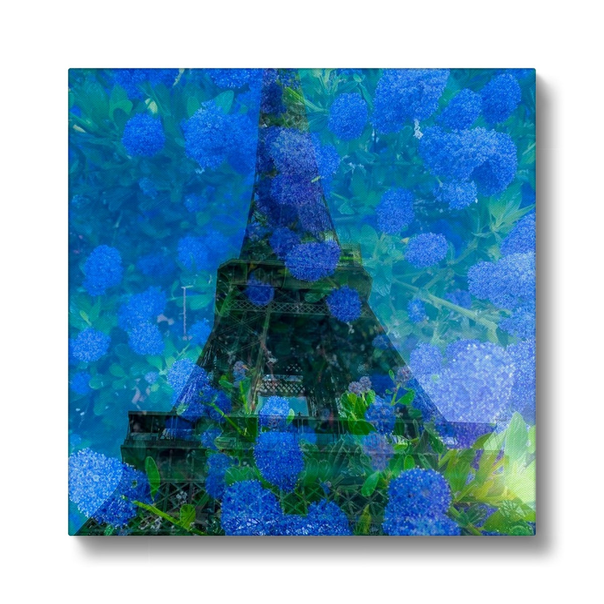 Tour Eiffel Bleue - Toile