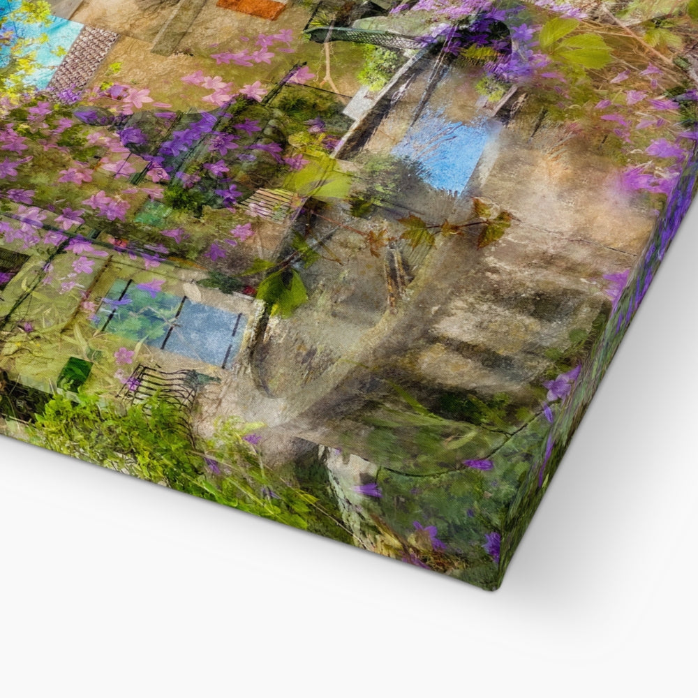 Flayosc village fountain - Canvas