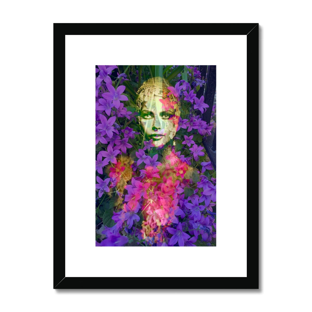 Woman Purple - Framed