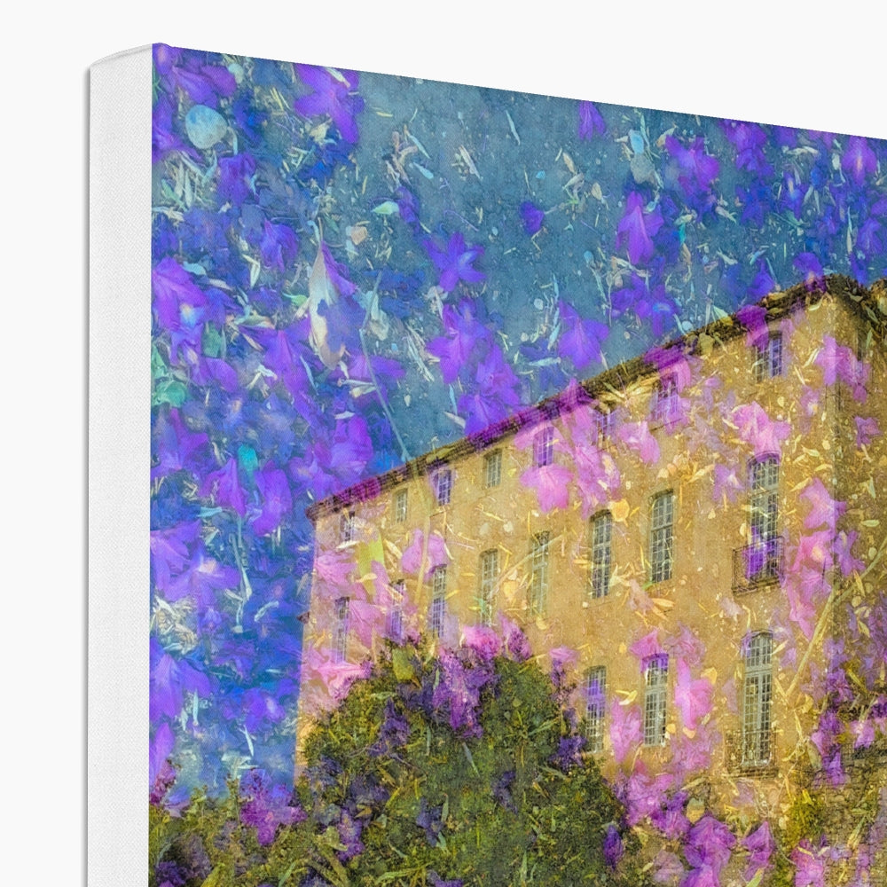 Entrecasteaux village castle - Canvas