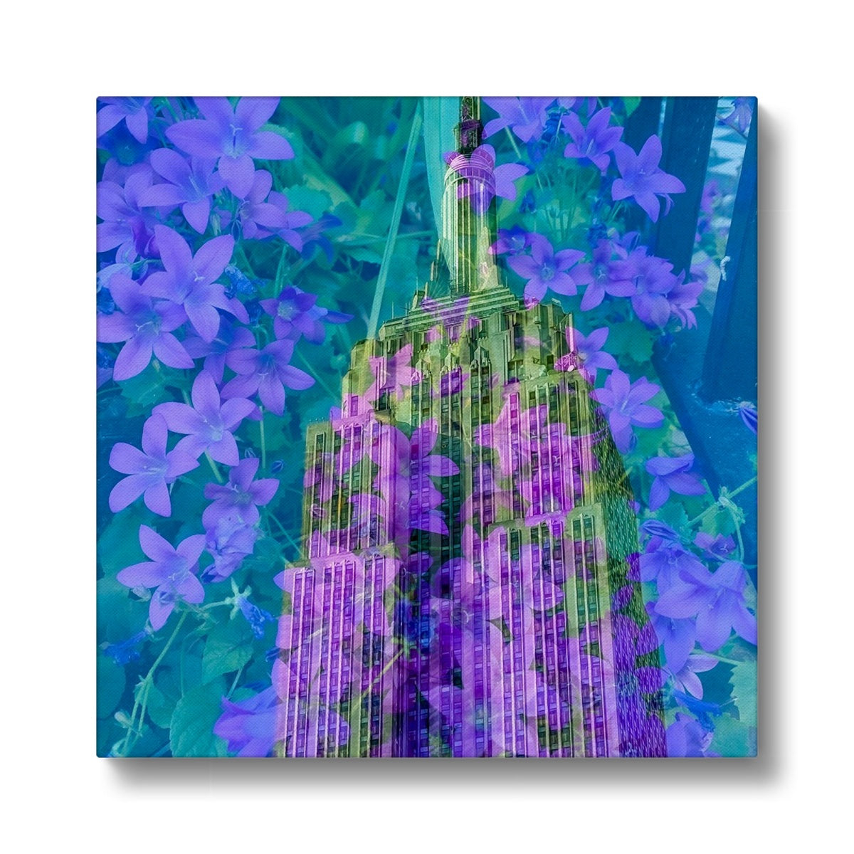 Empire State Purple - Canvas