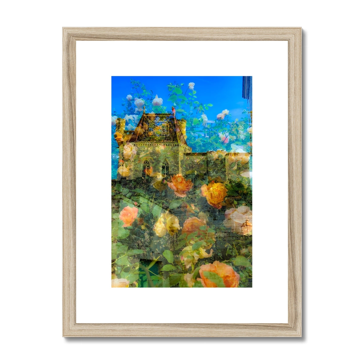 Uzes castle - Framed