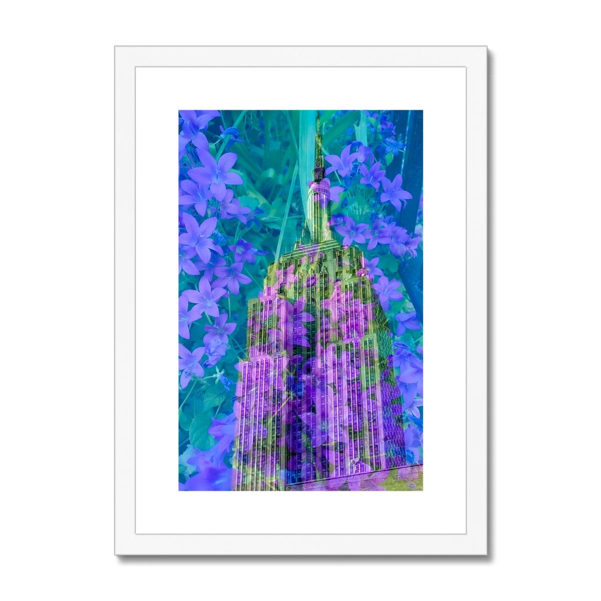 Empire State Violet - Encadré