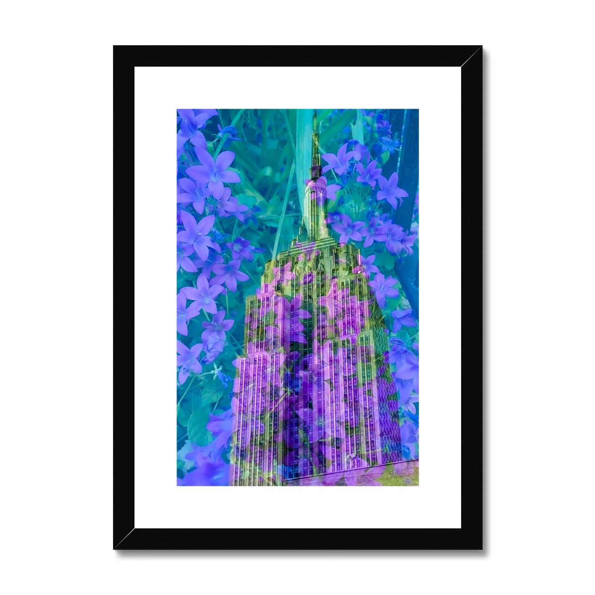 Empire State Violet - Encadré