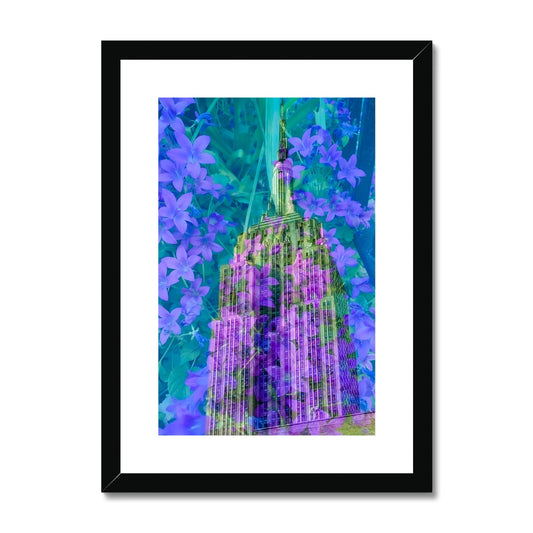 Empire State Purple - Framed