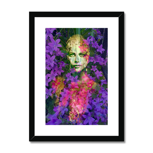 Woman Purple - Framed